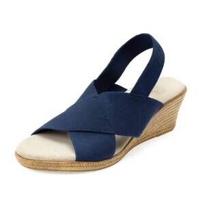 NEW CHARLESTON SHOE CO. women's bluffton sandals in navy